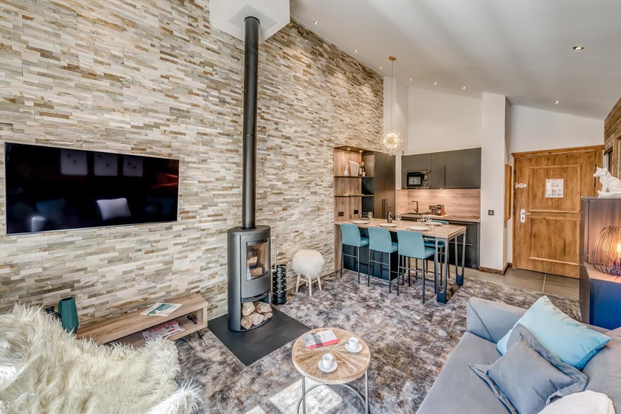 Arc 1950 - Charmant Appart 2-4 Pers Dans Residence Hoteliere, Skis Aux Pieds Les Arcs  외부 사진