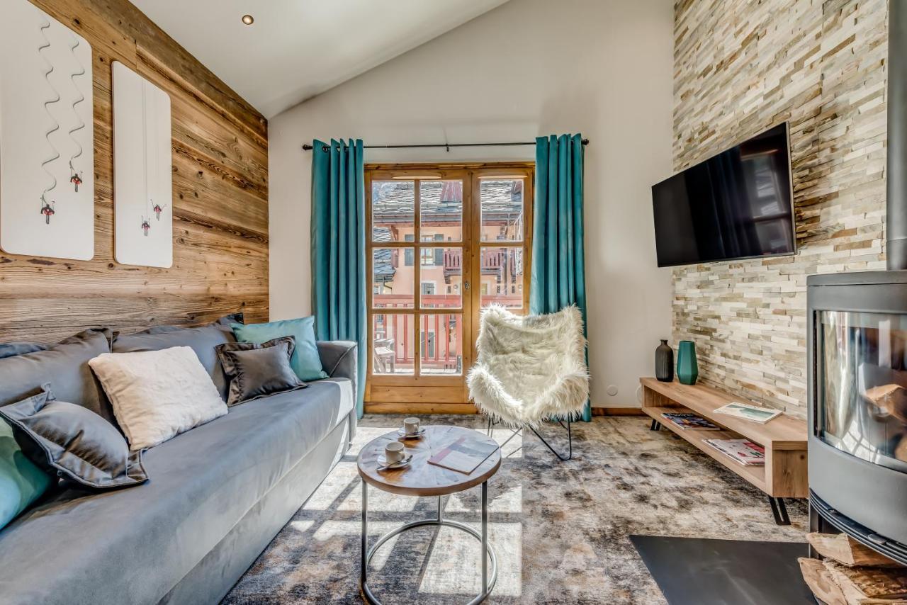 Arc 1950 - Charmant Appart 2-4 Pers Dans Residence Hoteliere, Skis Aux Pieds Les Arcs  외부 사진